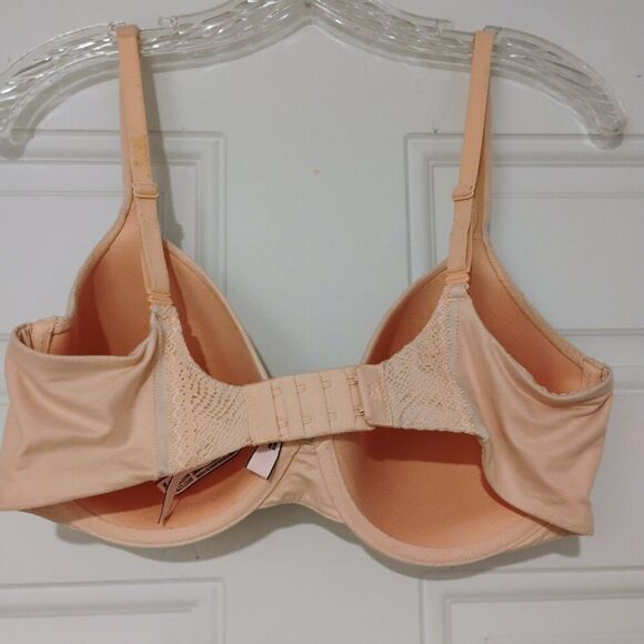 Victoria's Secret Bra Convertible Lightly Lined Full Cover Underwire Peach 34DD - Picture 5 of 16